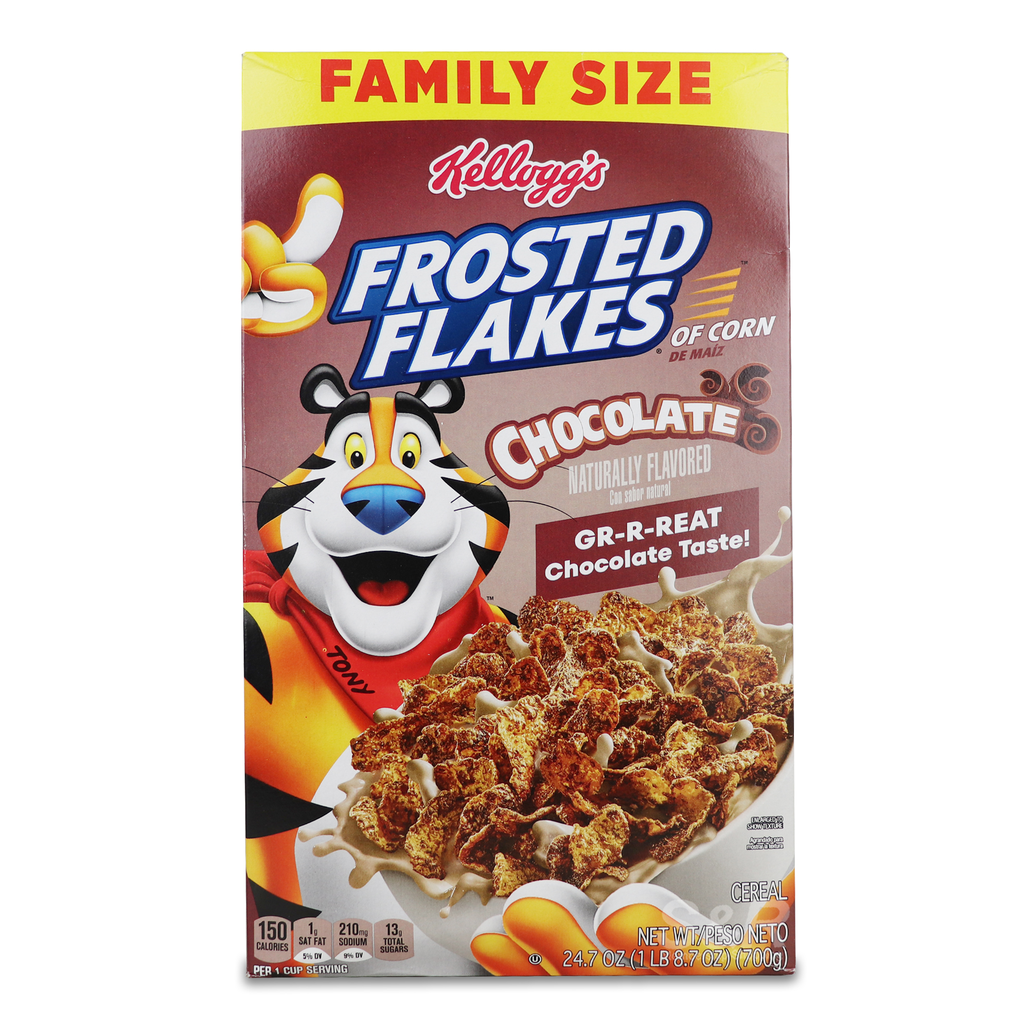 Kellogg's Frosted Flakes Chocolate Family Size 700g Kellogg's Frosted Flakes Chocolate Family Size 700g